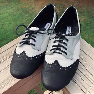 Vintage Oxford-style shoes